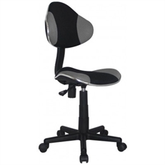 Xtech Cannes - Office Chair, Adjustable Height, Plastic, Padded, Black