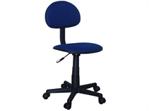 Xtech Student Chair - Adjustable Height, Plastic, Padded, Blue