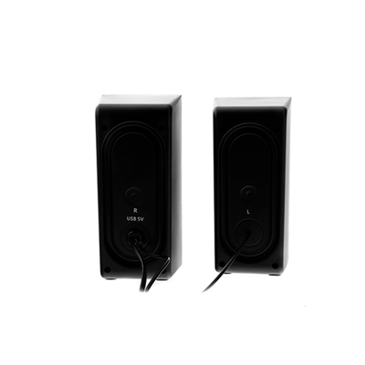 Xtech INCENDO Stereo Speakers Back View