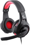 Xtech Ixion - Headset, Estéreo, Supraaurales, Con cable, 3.5mm y USB, 20 Hz - 20KHz, Negro