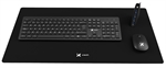 Xtech XTK-320S  - Combo Teclado Inalámbrico, Mouse, Hub USB 3.0 de 4 puertos, Almohadilla, Negro, Español 