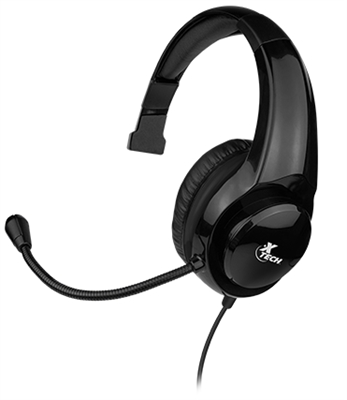 Xtech Molten Black Mono Headset