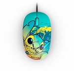 Xtech Edicíon Stitch - Mouse, Cableado, USB, Óptico, 1200 dpi, Azul