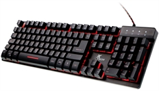 Xtech Revenger - Teclado Gaming, Cableado, USB, LED, Español, Negro