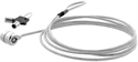 Xtech XTA 111 Cable De Seguridad Con Llave para Laptop Vista Frontal Piso