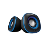 Xtech Spekter XTS-115  - 2.0 stereo multimedia speakers , 3.5mm and USB, Blue