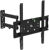 Xtech XTA-425 - Wall Mount, Black, 32 to 55 inches , Max Weight 35Kg, Steel with powder coated finish