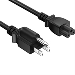 Xtech XTC-120  - Laptop Power Cord 3-Prong NEMA Plug to 3-Slot Female Connector