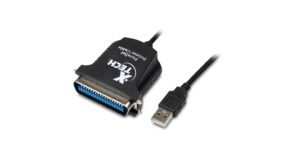 Xtech XTC-318 USB-A to C36 Parallel printer Adapter Cable 6ft XTC-31