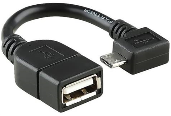 Adaptador USB 2.0 hembra a USB Macho Tipo A Negro