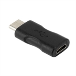 Xtech XTC-525  - USB Adapter, Micro USB Female to USB Type-C Male, USB 2.0, Black