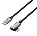 Xtech XTC-531 - Cable USB, USB Tipo C Macho a USB Tipo C Macho L, USB 2.0, 3.04 m, Negro