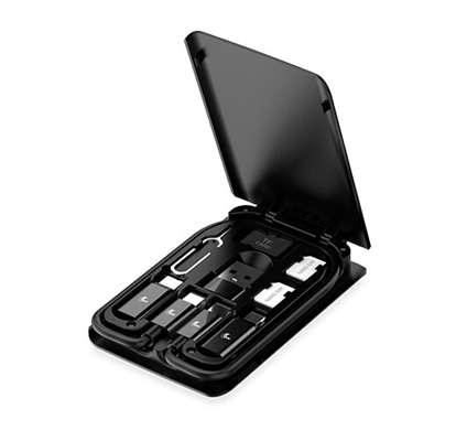 Xtech XTC-570 Kit de Cable USB y Caja de Almacenamiento Vista Isométrica