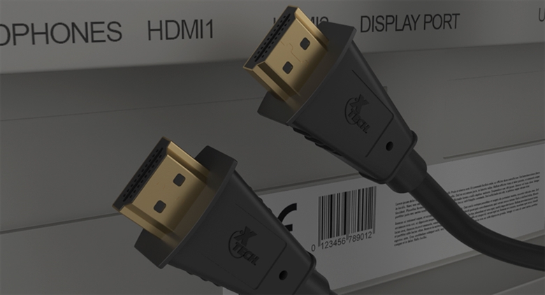 Xtech XTC-380 Cable de Video HDMI-M to HDMI-M 15.2m Vista Con Monitor