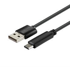 Xtech XTC-510  - Cable USB, USB Tipo-C Macho a USB Tipo-A Macho, USB 2.0, 1.8m, Negro