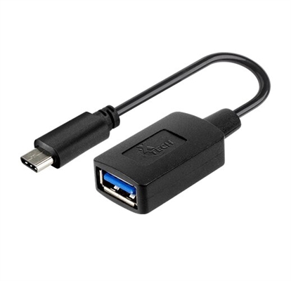 Xtech XTC-515 Adapter USB Type-C Male to USB Type-A Female Close Up View