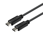 Xtech XTC-530  - USB Cable, USB Type-C Male to USB Type-C Male, USB 3.2 Gen 1, 1.8m, Black