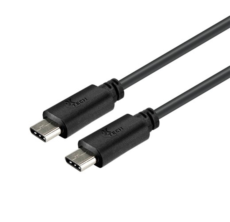 Xtech XTC-530 USB Type-C Male to USB Type-C Male Cable Connector View