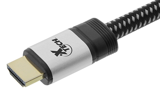 Xtech XTC-630 HDMI-M to HDMI-M 3m Video Cable Connector View