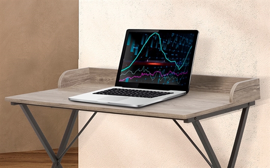 Xtech XTF-CD202 - Desks back view