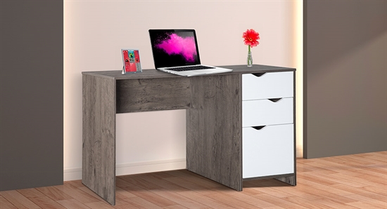 Xtech XTF-CD208 - Computer Desk back view