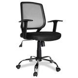 Xtech XTF-OC409 - Black Office Chair, Adjustable Seat Height, Armrest