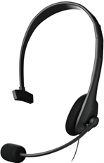 Xtech XTH-235 - Headset, Mono, Supraaurales, Con Cable, USB-A, 20Hz-20KHz, Negro