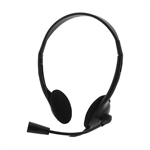 Xtech XTH 240 - Headset, Stereo, Over-ear headband, Wired, USB, 20 Hz - 20KHz, Black