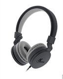 Xtech XTH-340  - Headset, Estéreo, Supraaurales, con Micrófono, Con cable, 3.5mm, 20Hz-20KHz, Negro y Gris