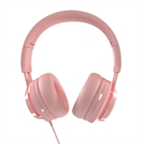 Xtech Cutie - Headset, Estéreo, Supraaurales, con Micrófono, Con cable, 3.5 mm, 20Hz-20KHz, Rosado