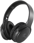 Xtech XTH-613 - Headset, Estéreo, Circumaurales, Inalámbrico y Con Cable, 3.5mm, Bluetooth, microSD, 100Hz-10kHz, Negro
