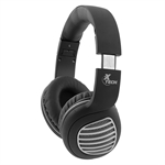 Xtech Palladium XTH-630 - Headset, Estéreo, Diadema, Inalámbrico, Con Cable, 3.5mm, Bluetooth, 20 Hz – 20 kHz, Negro y Plateado