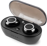 Xtech Voxdots - Earbuds, Estéreo, En el Oído, Inalámbrico, Bluetooth, 20Hz – 20kHz, Negro