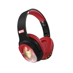 Xtech Iron Man edition - Headset, Estereo, Supraaurales, Inalambrico, 3,5mm, 100Hz~20kHz, Negro con Rojo