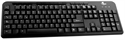 Xtech XTK-130 Wired Keyboard Front View