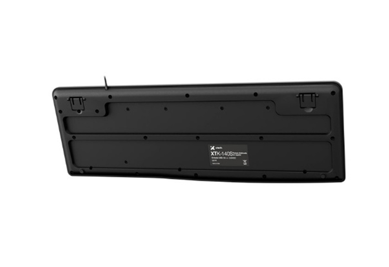 Xtech XTK-140S - Teclado Vista Posterior