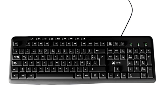 Xtech XTK-140S - Teclado Vista Supperior