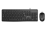 Xtech XTK-302S  - Combo de teclado multimedia en español + ratón óptico USB de 3 botones para PC y portátil