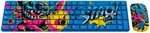 Xtech XTK-D312ST  - Keyboard and Mouse Combo, Wireless, USB, Spanish, Stitch Edition