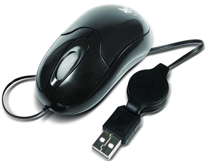 Xtech XTM-150 Mouse Cable Retráctil
