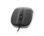 Xtech XTM-205 - Mouse, Cableado, USB, Óptico, 1000 dpi, Negro