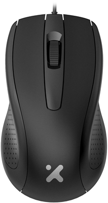 Xtech XTM-206 - Mouse - Wired USB - Optic - 1200 dpi - Front View