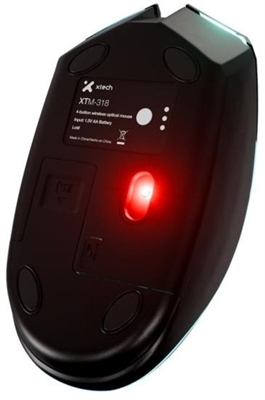 Xtech XTM-318 Gaming Mouse Bottom View