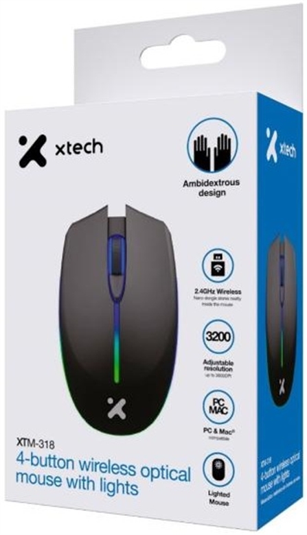 Xtech XTM-318 Gaming Mouse Box