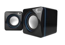 Xtech XTS-110 - Miniparlantes Estéreo, 3.5mm, USB, Negro Xtech XTS-110 - Miniparlantes Estéreo, 3.5mm, USB, Negro