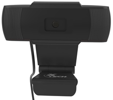 Xtech Keek - Webcam, 720p Resolution, 30fps, USB 2.0, Black