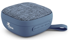 Xtech YES - Portable Wireless Speaker, 3.5mm, Bluetooth, Blue