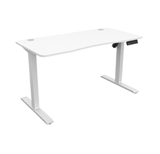 Xtech XTF-CD211 - Escritorio para Computadora Eléctrico de Altura Ajustable con Memoria Personalizada, Blanco