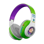 Xtech XTH-D381TS - Headphones, Over-Ear, Wireless, Bluetooth 5.3, Microphone, 40mm, 3.5mm Aux, LED, Disney Buzz Lightyear