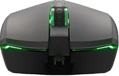 Xtech XTM-218  - Mouse, wired, USB, Optic, 2400 dpi, LED, Black